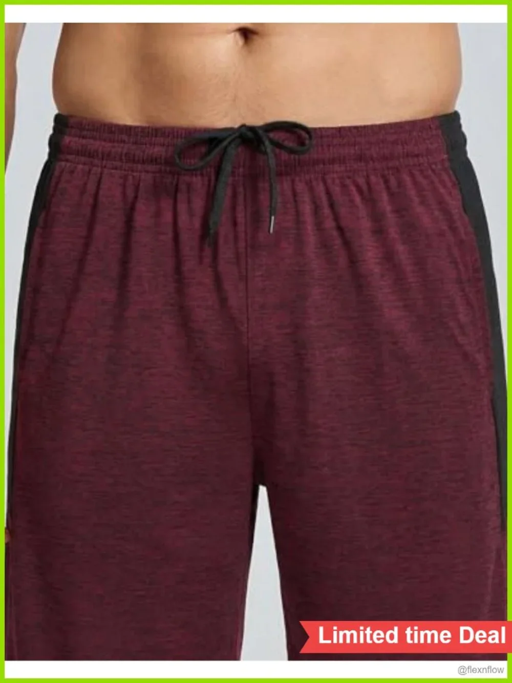 5 Pack Men's Quick Dry Drawstring Athletic Shorts 9
